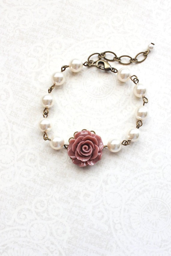 Buy Beauty and the Beast Bracelet Rose Charm Bracelets Petal Costume  Jewelry Unique Holiday Gifts for Women Personalized Initial Bracelet Online  in India - Etsy