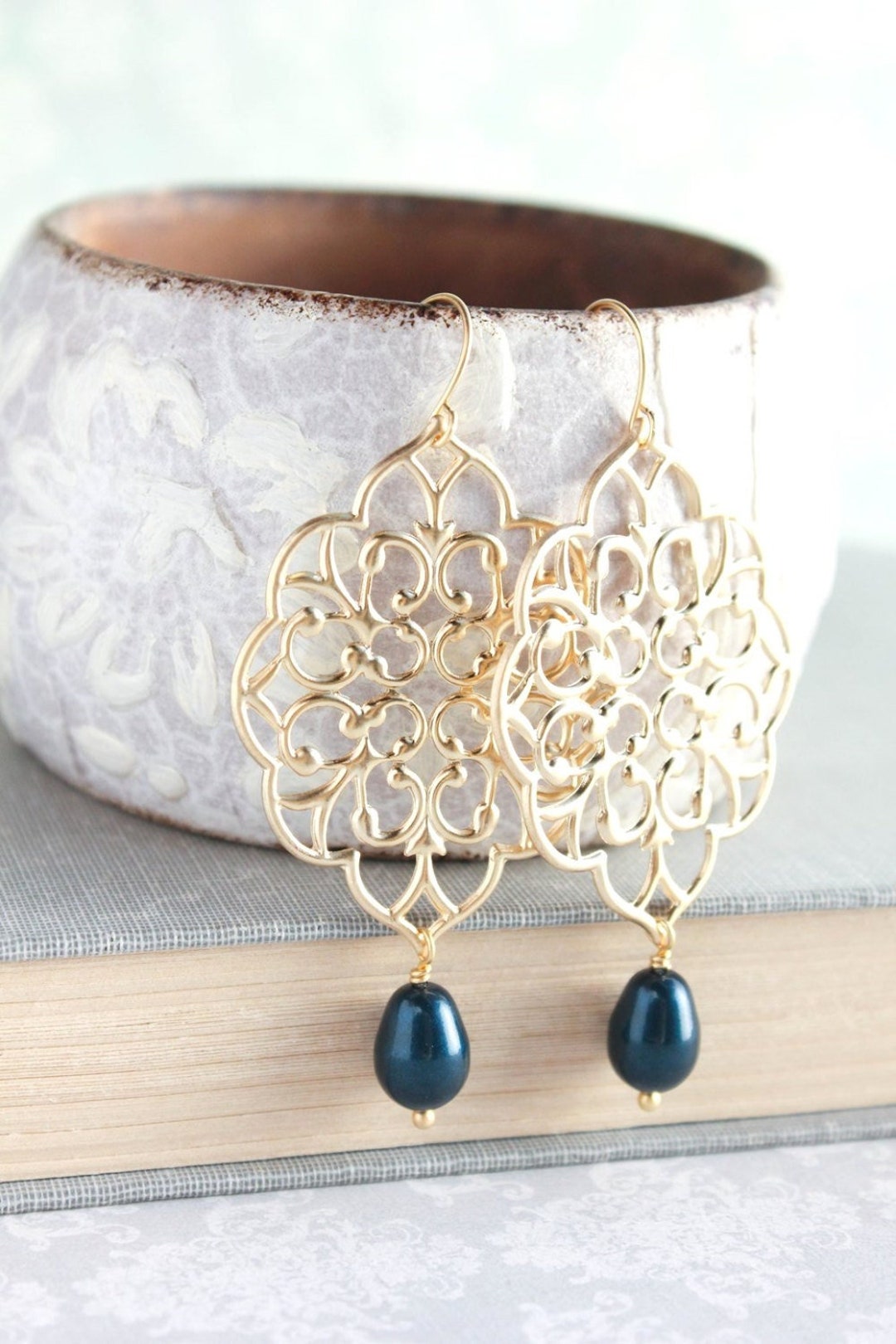 Orecchini Da Damigella D'onore In Argento 925 Con Zirconi Cubici