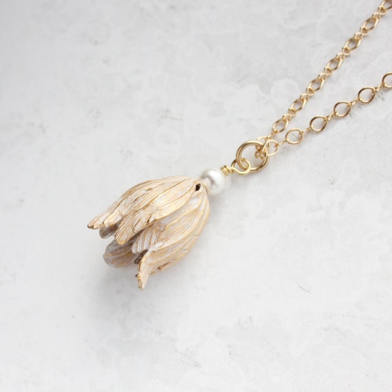 one of a kind design long layering necklace white clear frost assemblage jewelry gold shabby chic tassel necklace cascade