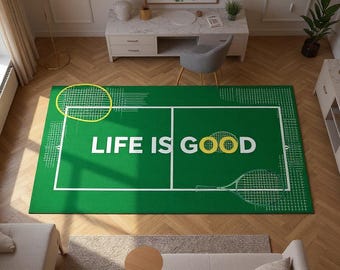 Tennismatta, heminredning för sportälskare