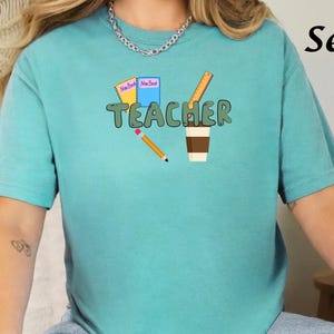 Math Teacher T Shirt, Comfort Colors® Back to School Shirt for Educators, Teacher Gift, Classroom Top, Teaching Appreciation Tee S - 4XL