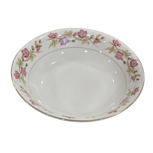 Valmont Fine China Japan Briar Rose Round Vegetable Bowl - Feminine, Regencycore