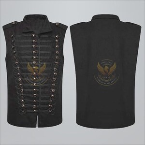 Black Parade Vest - Etsy