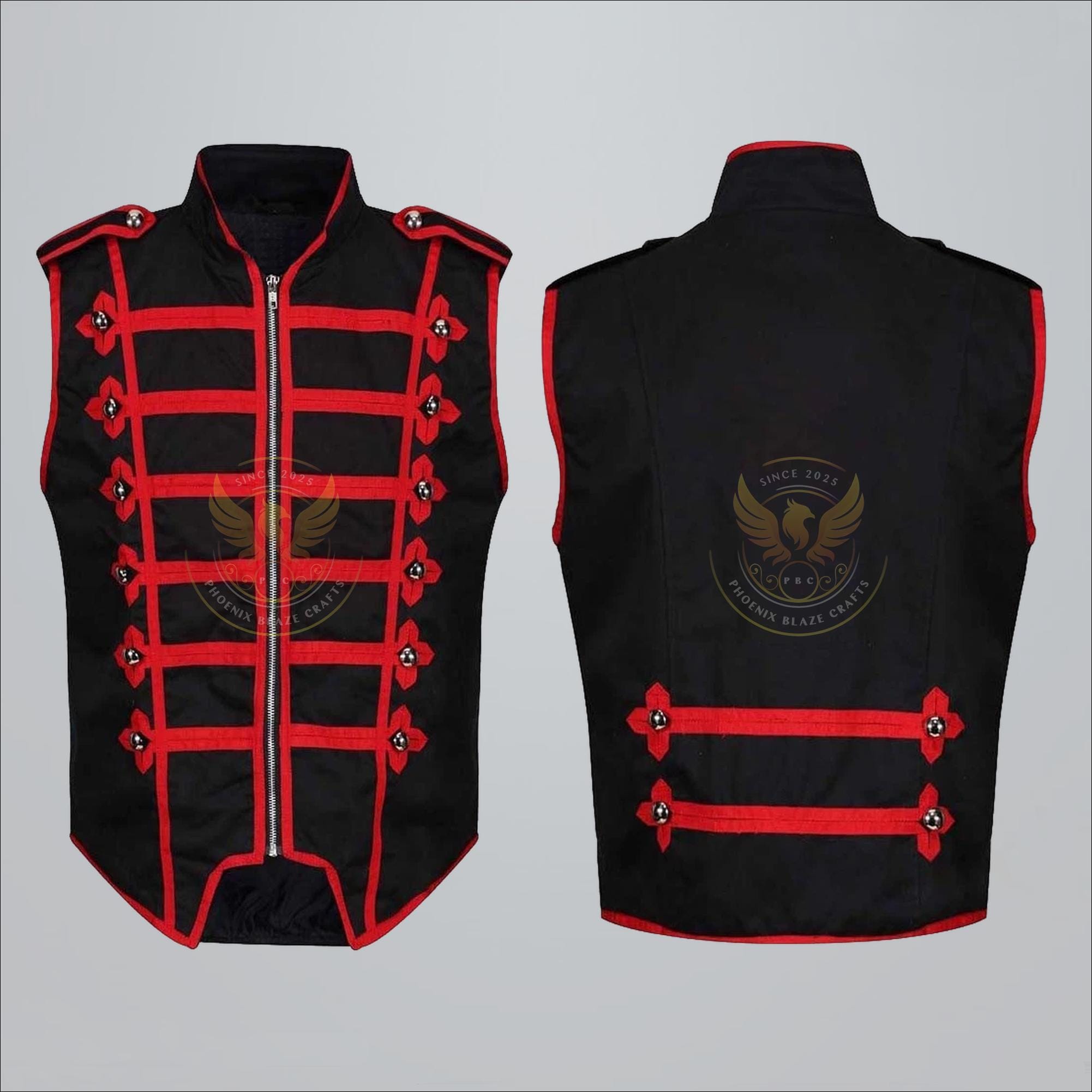 Black Parade Vest - Etsy