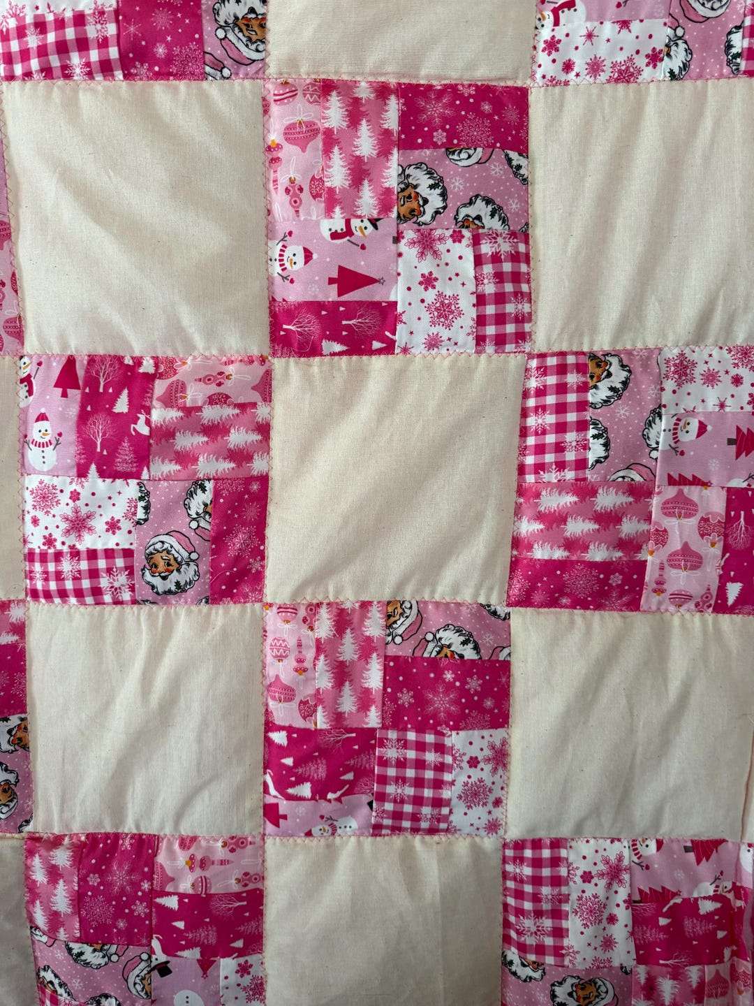 Unique Square Pattern Quilt - Etsy