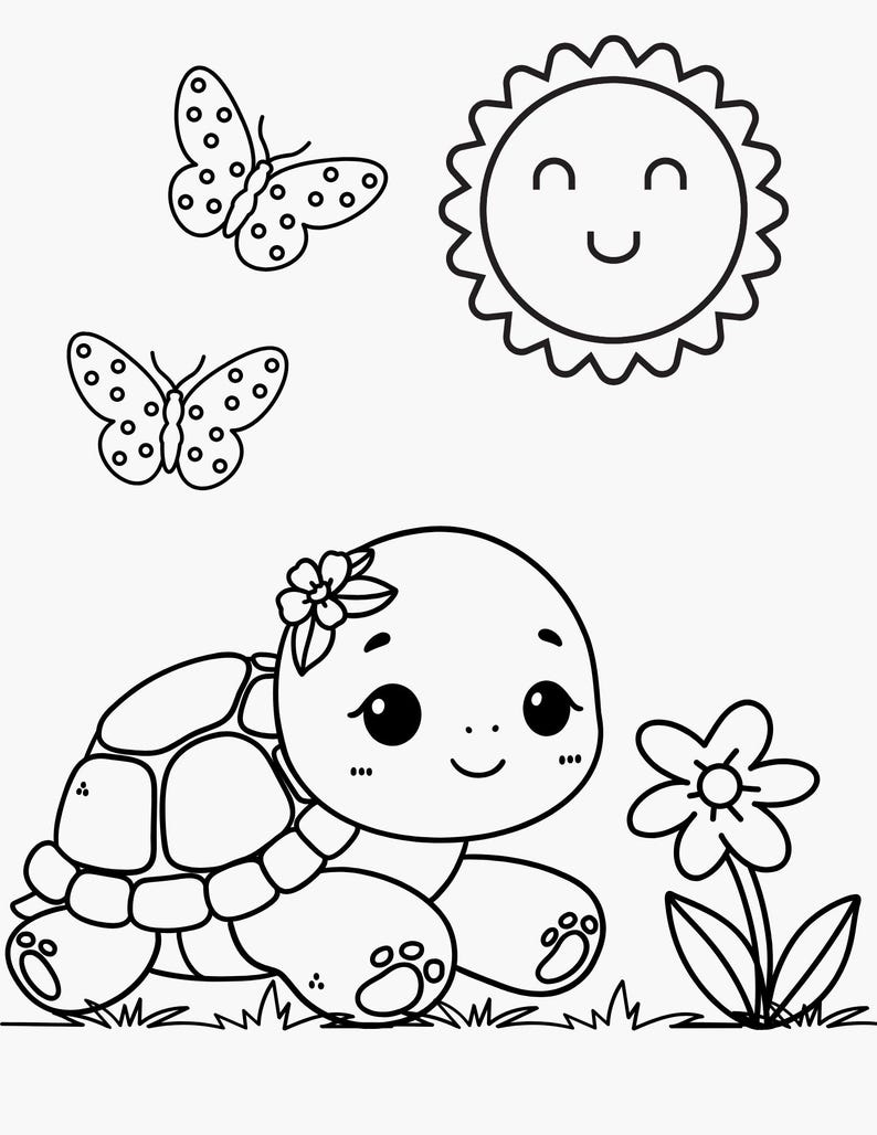 Spring and Garden Coloring Book Bundle | 15 Printable Pages | Flowers ...