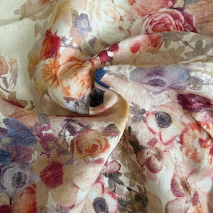 chinese dress ladies 185 Linen Core fabric by the yard, Miss Lilac  gather here online