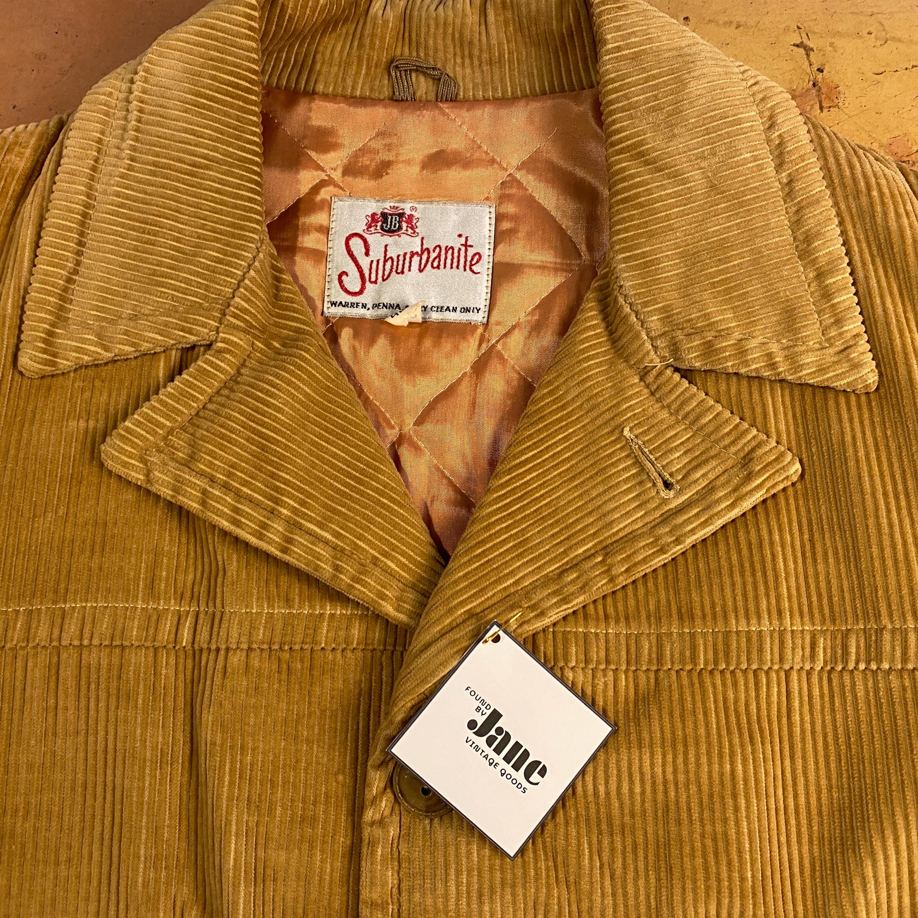 60s Corduroy Jacket - Etsy