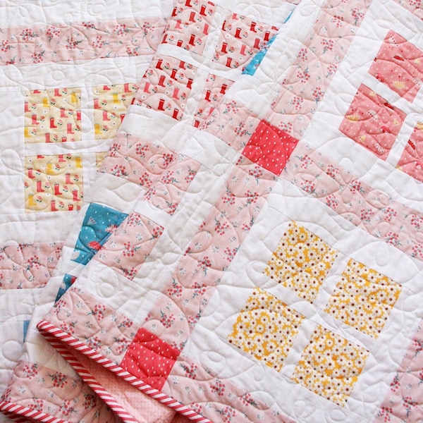 Gingham Quilt Etsy