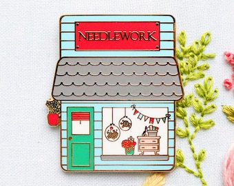 Needlework Shop Main Street Magnetic Needle Minder