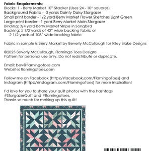 Stacking Stars PDF Download Quilt Pattern - Etsy