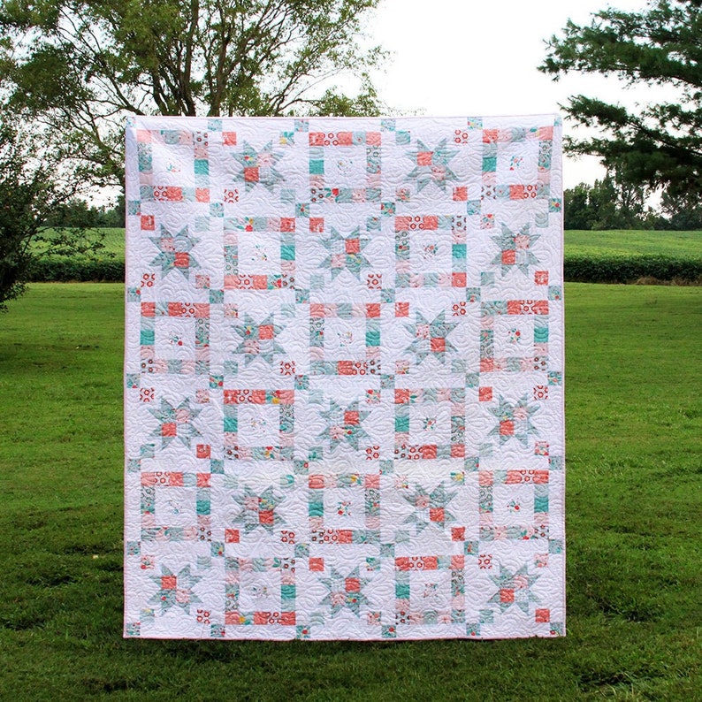 Windows to the Garden PDF Quilt Pattern image 1