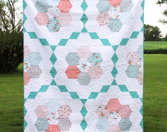 Vintage Garden PAPER Quilt Pattern