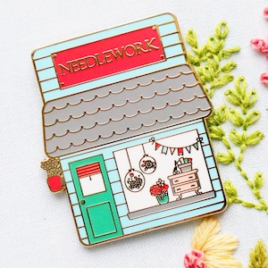 Needlework Shop Main Street Magnetic Needle Minder image 3