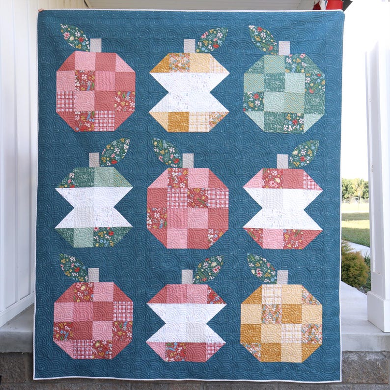 Becka’s Apple Crumble Quilt PDF Pattern - Etsy