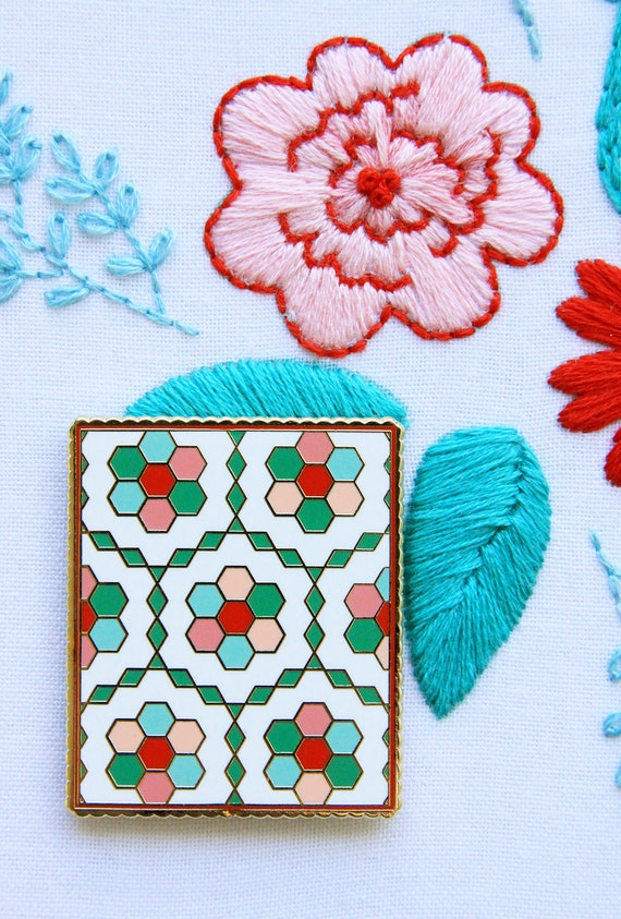 Granny Square Magnetic Needle Minder