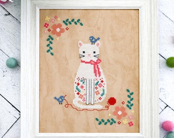 Stitching Friends Cross Stitch Paper Pattern