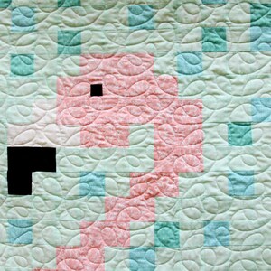 Fabulous Flamingo Quilt PDF Pattern DOWNLOAD image 4