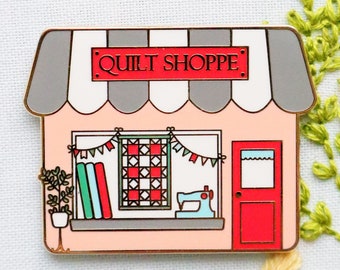 Quilt Shoppe Main Street Magnetic Needle Minder