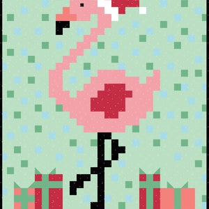 Fabulous Flamingo Quilt PDF Pattern DOWNLOAD image 6