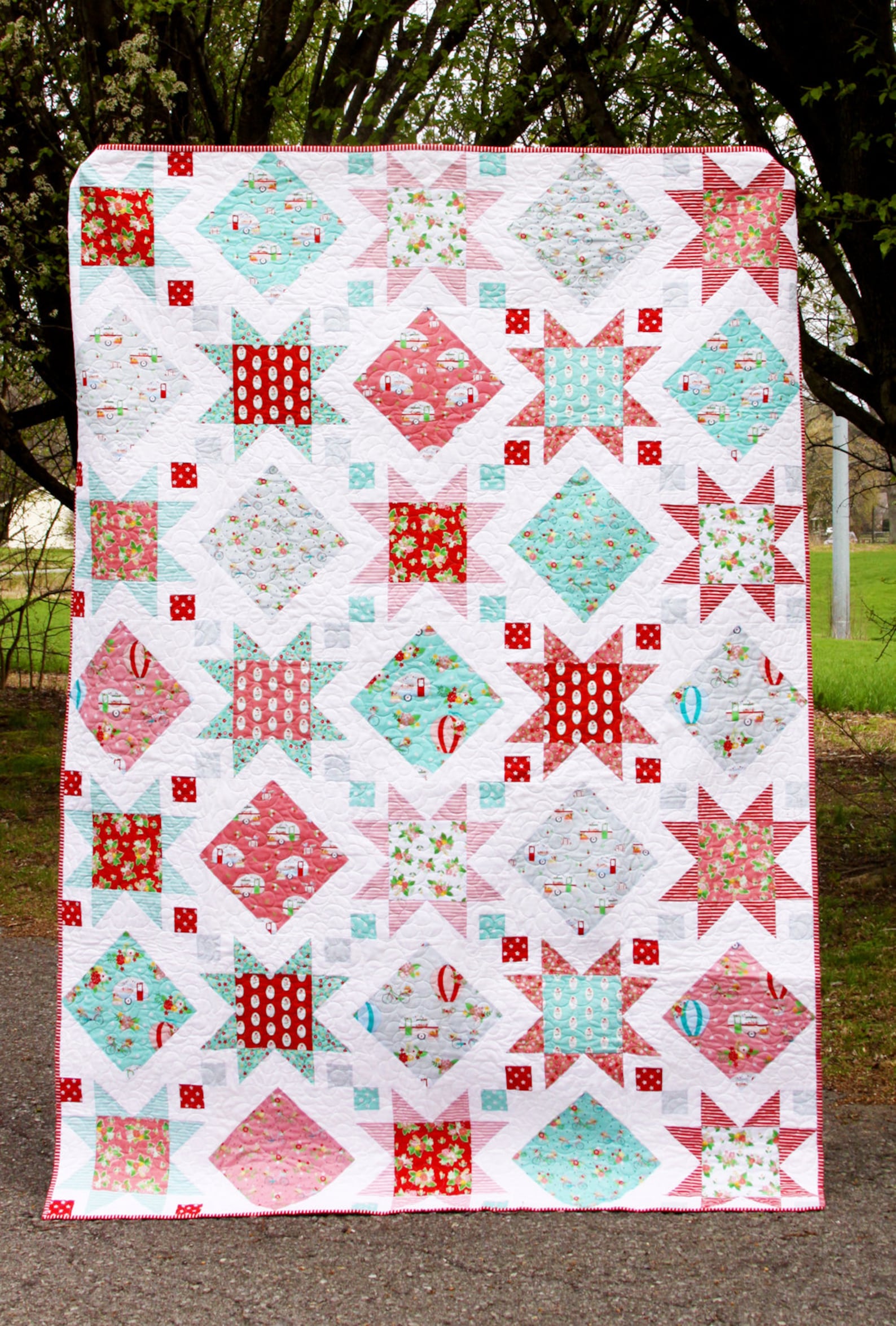 Stars and Windows PDF Download Quilt Pattern - Etsy