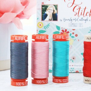 Vintage Stitching Aurifil Thread and Floss Collection zdjęcie 6