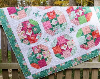 Tea Rose PDF Quilt Pattern