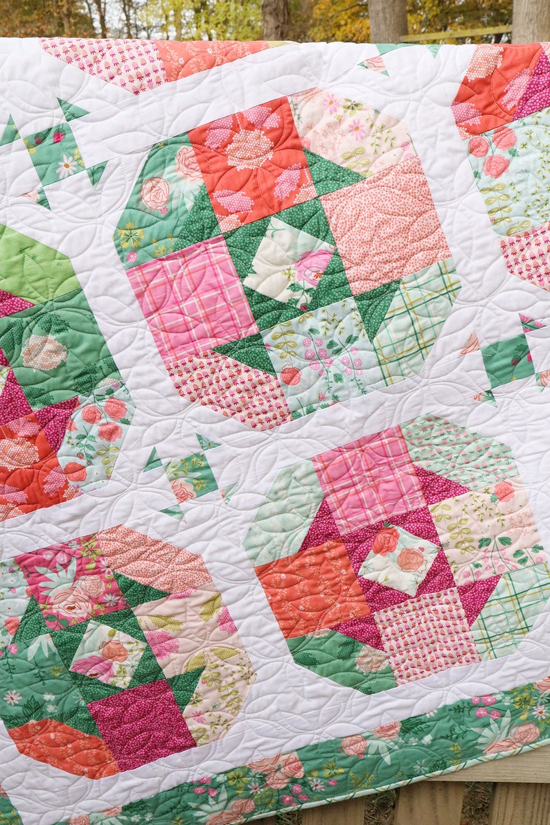 Tea Rose PDF Quilt Pattern image 3