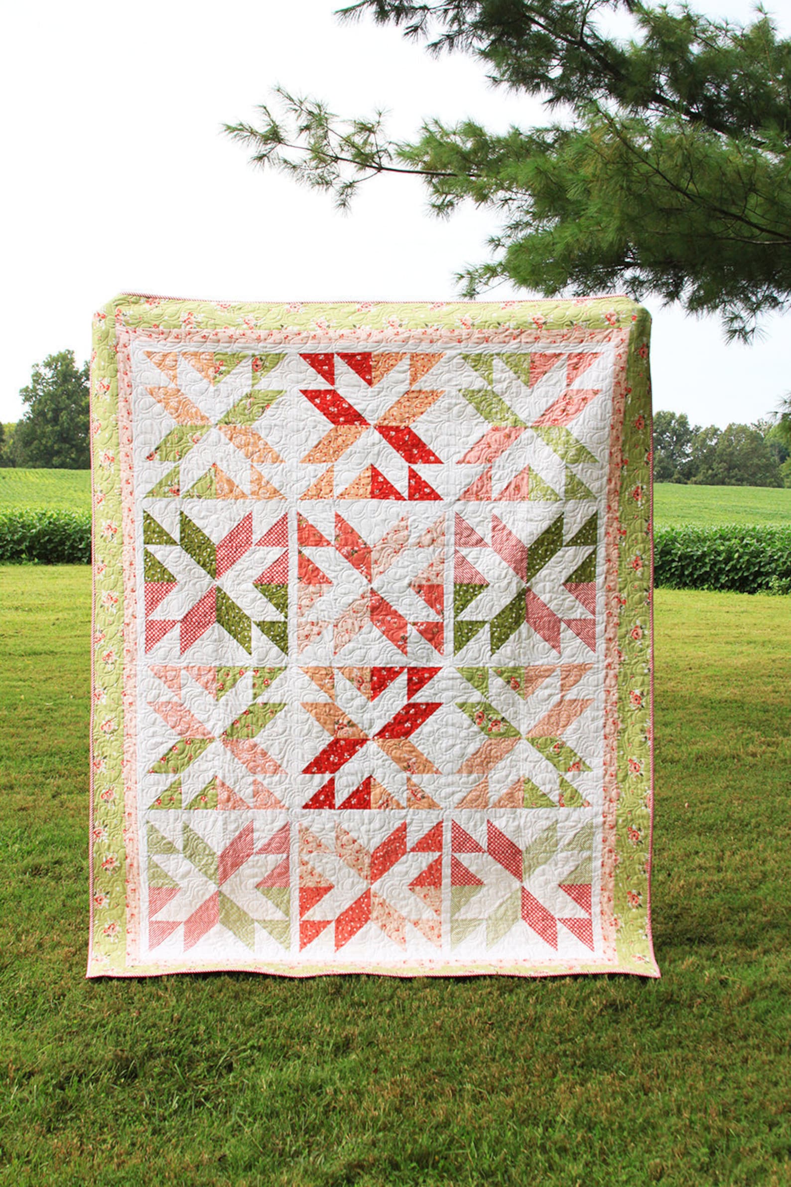 Stacking Stars PDF Download Quilt Pattern - Etsy