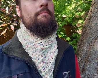 Cotton Cowl Snug Neck Front Point