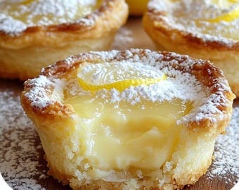 Przepis na mini tarty cytrynowe Impossible | Kremowy deser cytrynowy