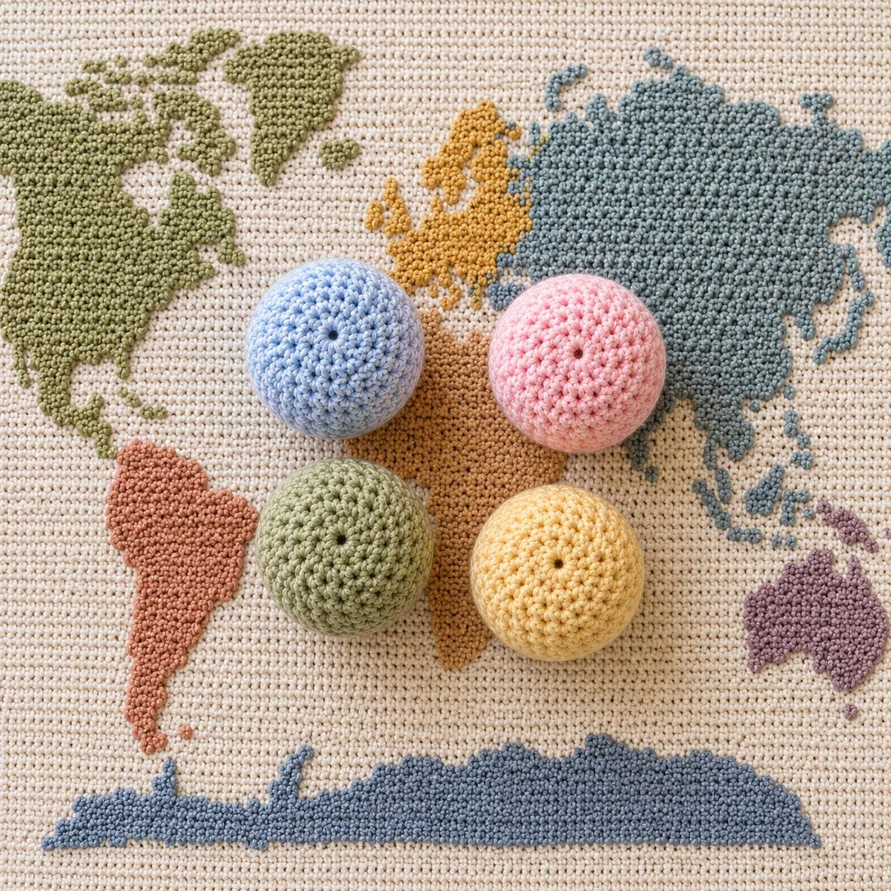 Easy Crochet Hacky Sack Pattern PDF | Beginner Crochet Ball Tutorial ...