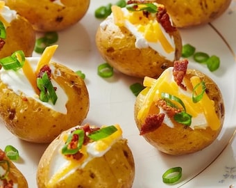 Bocconcini di patate al forno farciti: l'antipasto definitivo che ruba la folla