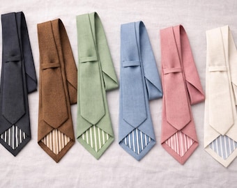 Tutorial fácil de corbatas en PDF / Instrucciones de costura de corbatas para hombre / Guía de medidas y cortes / Plantilla no imprimible