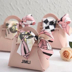 Personalisierte Luxus Geldbörse Geschenktasche: Designer-inspiriertes Partygeschenk