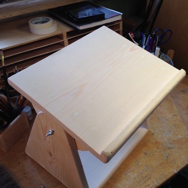 Pattern to build Eric's Adjustable Drawing Board