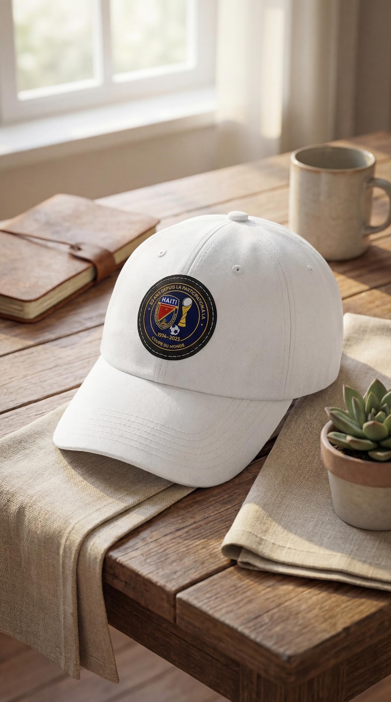 Haiti World Cup 2026 Hat, Haitian Flag Baseball Cap image 7