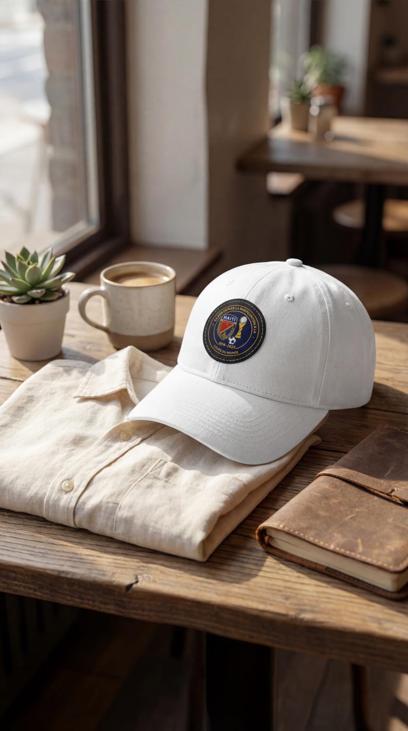 Haiti World Cup 2026 Hat, Haitian Flag Baseball Cap image 8