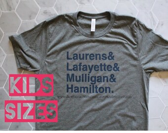 hamilton shirts for kids