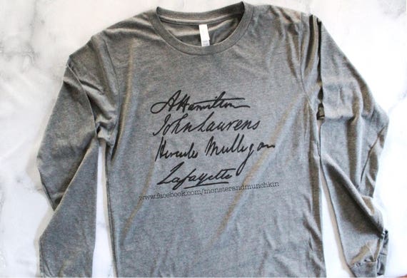 Hamilton Signature Shirt, Alexander Hamilton, Musical, Hamilsquad