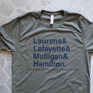 Hamilton Roll Call Shirt