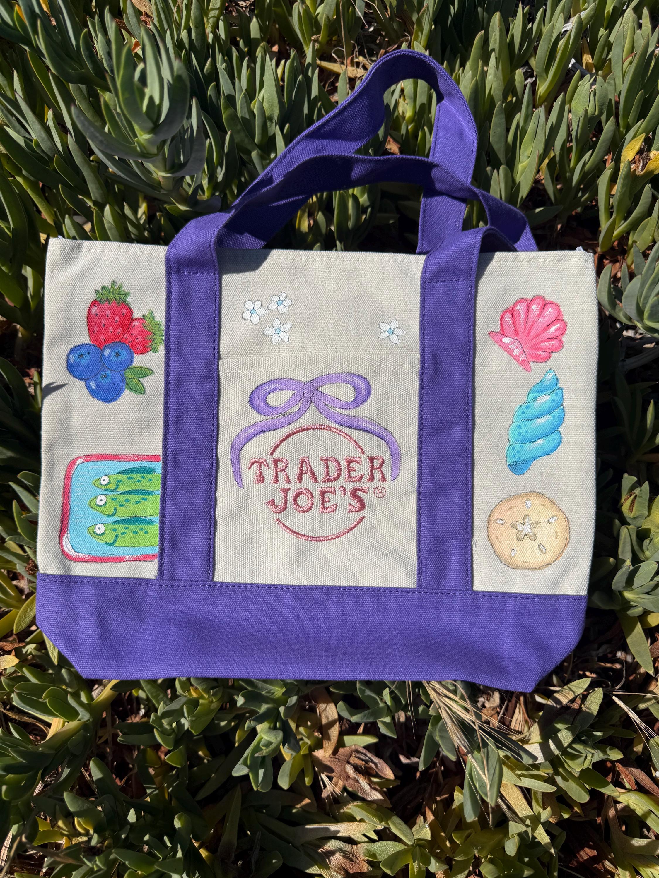 Traders joe mini bag paint - Etsy 日本