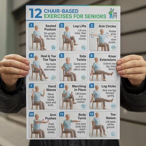 Guía de Tai Chi para Adultos Mayores, Tabla de Ejercicios Paso a Paso, Plan de Entrenamiento en PDF (Descarga Digital)