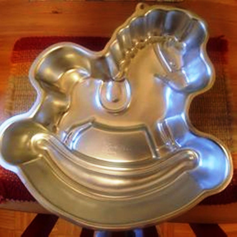Wilton Rocking Horse Cake Pan VINTAGE 1984 EASTER Birthday Etsy