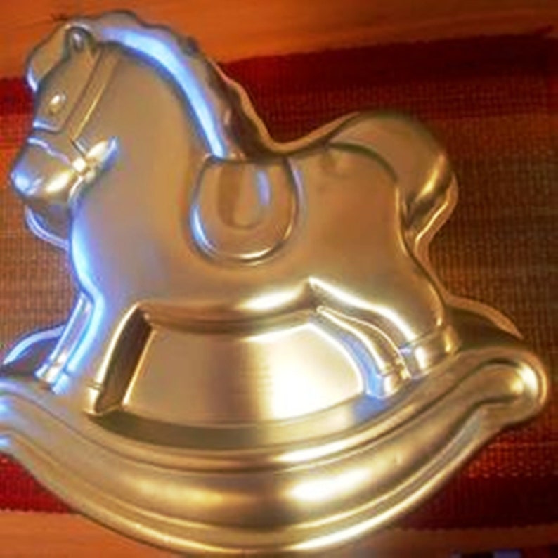 Wilton Rocking Horse Cake Pan VINTAGE 1984 EASTER Birthday Etsy