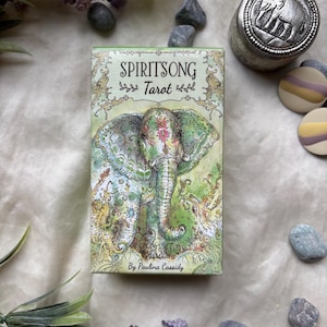 Animal Spirit Tarot Deck. Nature-Based tarot Cards, 78-Card Deck, Intuitive Divination, Gift for her