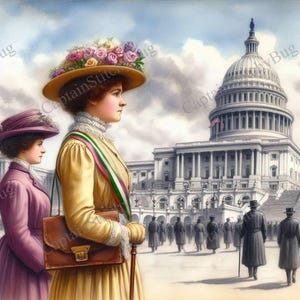 Suffragetten Kreuzstichmuster