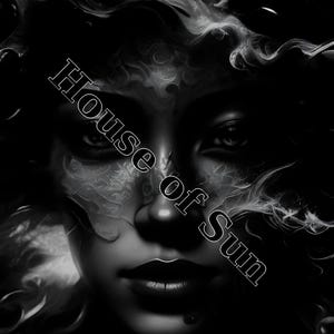 Title: &quot;Whisper of the Veiled Moon&quot; Digital Art