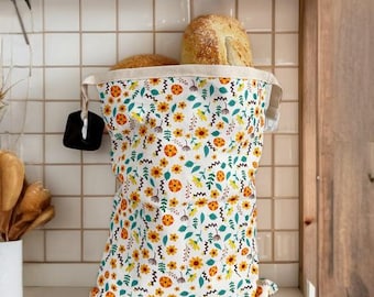 Beeswax Bread Bags for Sourdough, Reusable Bread Bags for Homemade Bread,  Sourdough Bread Storage, Natural Cotton Beeswax Bags