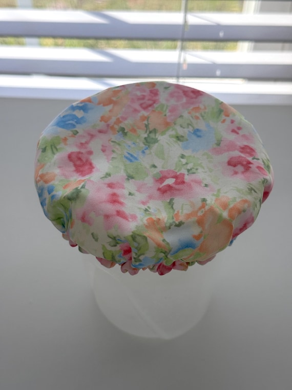 Reusable Bowl Cover: Sourdough Starter Lid,Vintage Floral Sourdough Fabric Jar Covers-Reversible 2 Layers